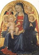 Madonna and Child with Angels CAPORALI, Bartolomeo